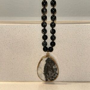 Wild Horse Jasper Pendant on .925 Sterling